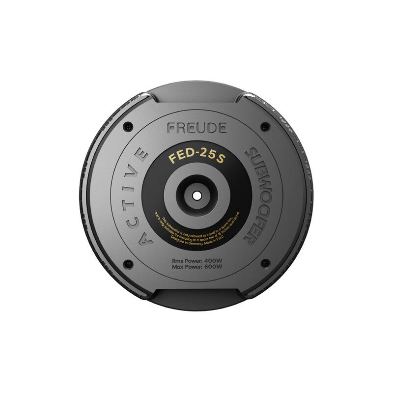 Freude FED-25S 11-Inch Active Spare Tire Subwoofer