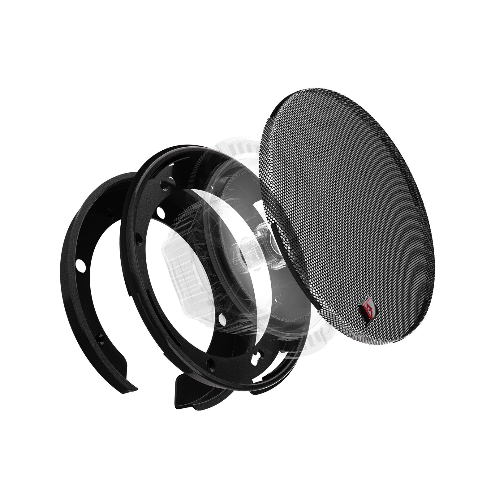 Rockford Fosgate GF-6 6” Flush Mount Grilles