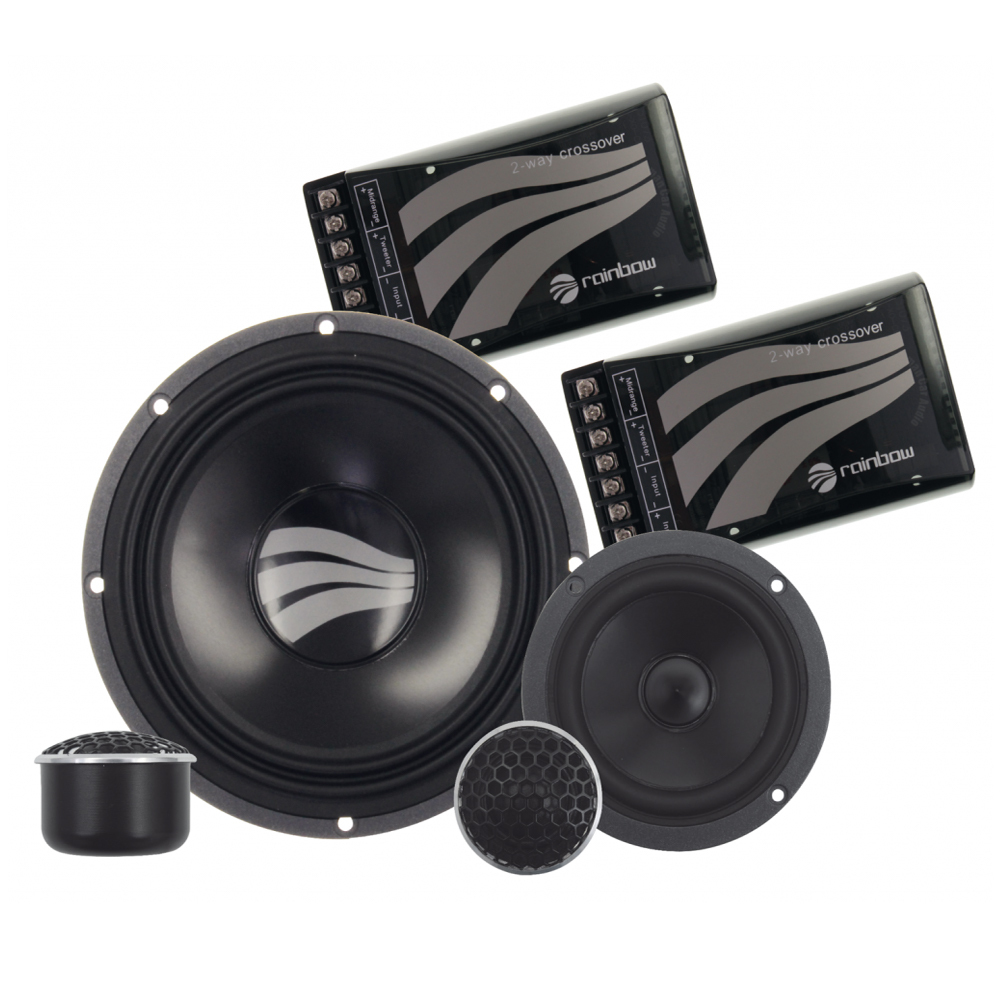 Rainbow Speakers GL-C6.3 6.5 inch (16,5 cm) 3-way  Component Set