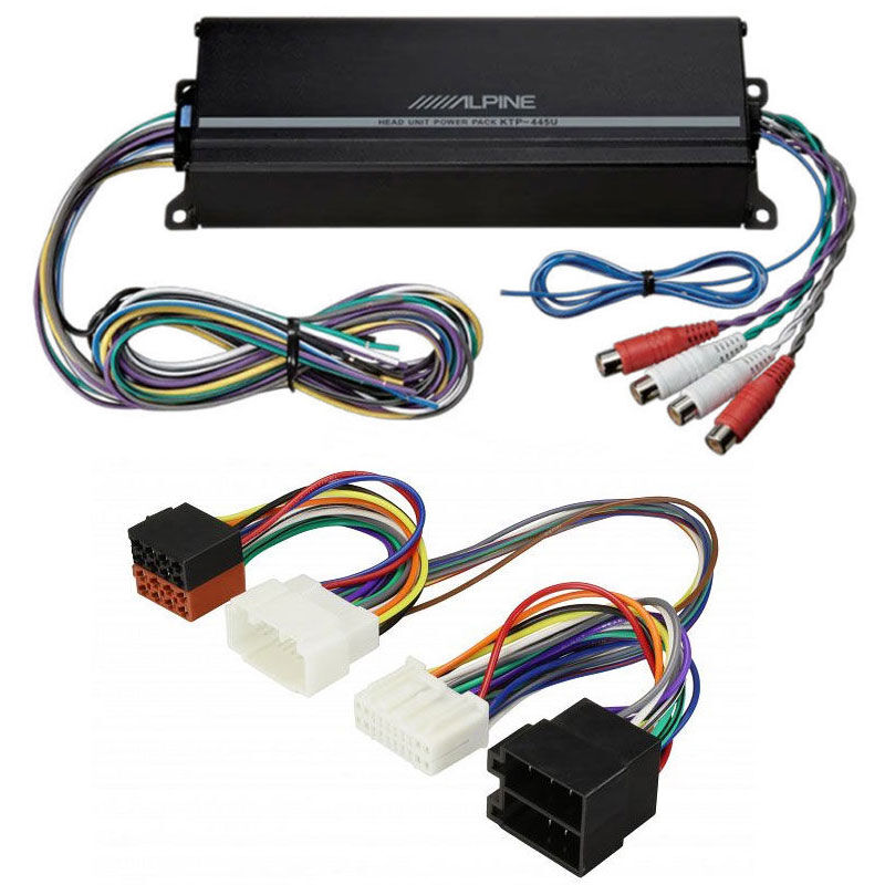 PLUG & PLAY Amplifier To Suit Factory Head Unit of Ford & Mazda Vehicles