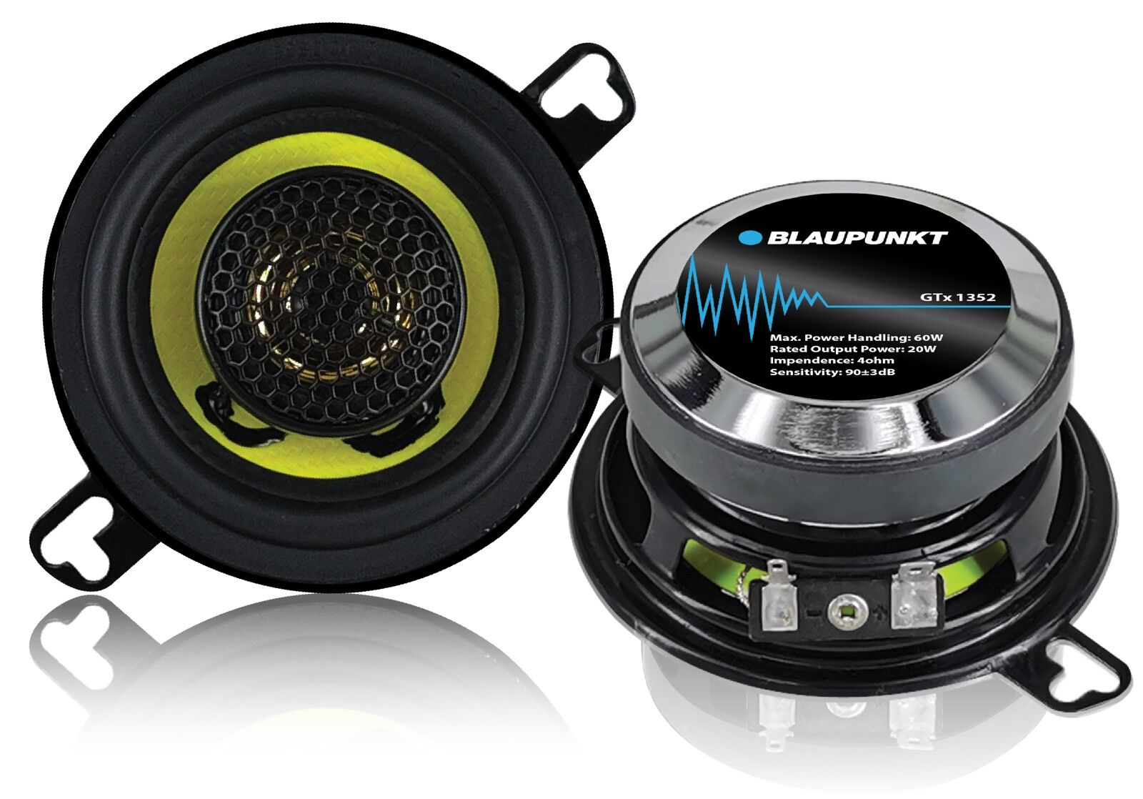 Blaupunkt GTX1352 3.5" 2-Way Coaxial Speakers