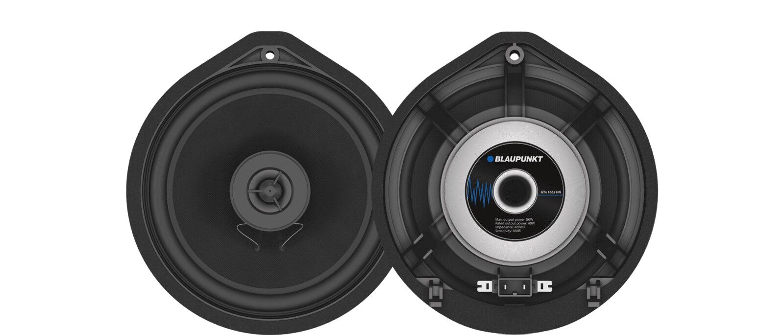 Blaupunkt GTX1662HN 6.5" Honda Plug & Play 2-Way Coaxial Speakers