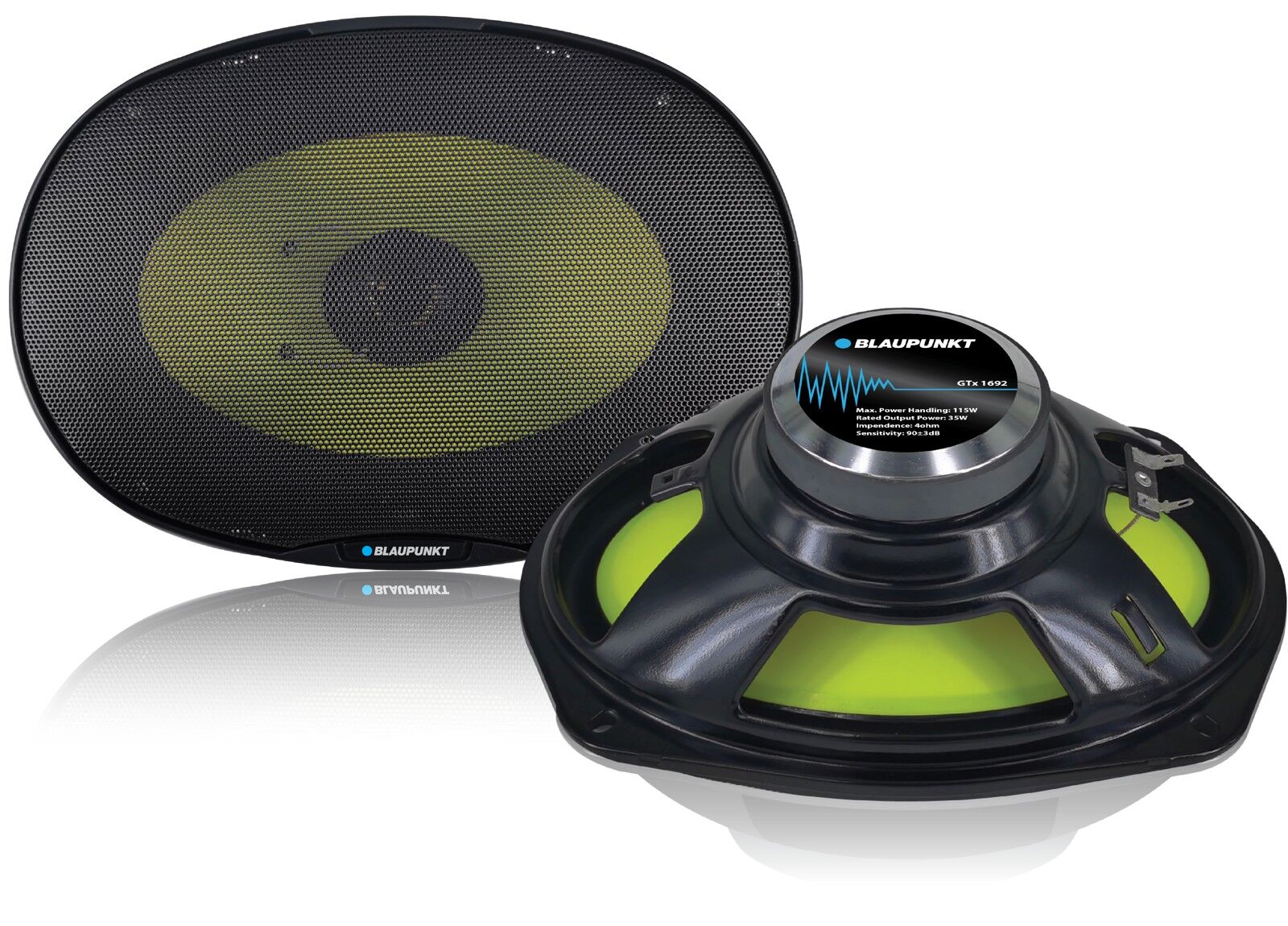 Blaupunkt GTX1692 6x9" 2-Way Coaxial Speakers