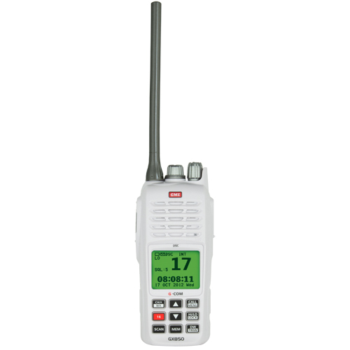 GME GX850W 5/1 Watt Handheld VHF Marine Radio - DSC & GPS