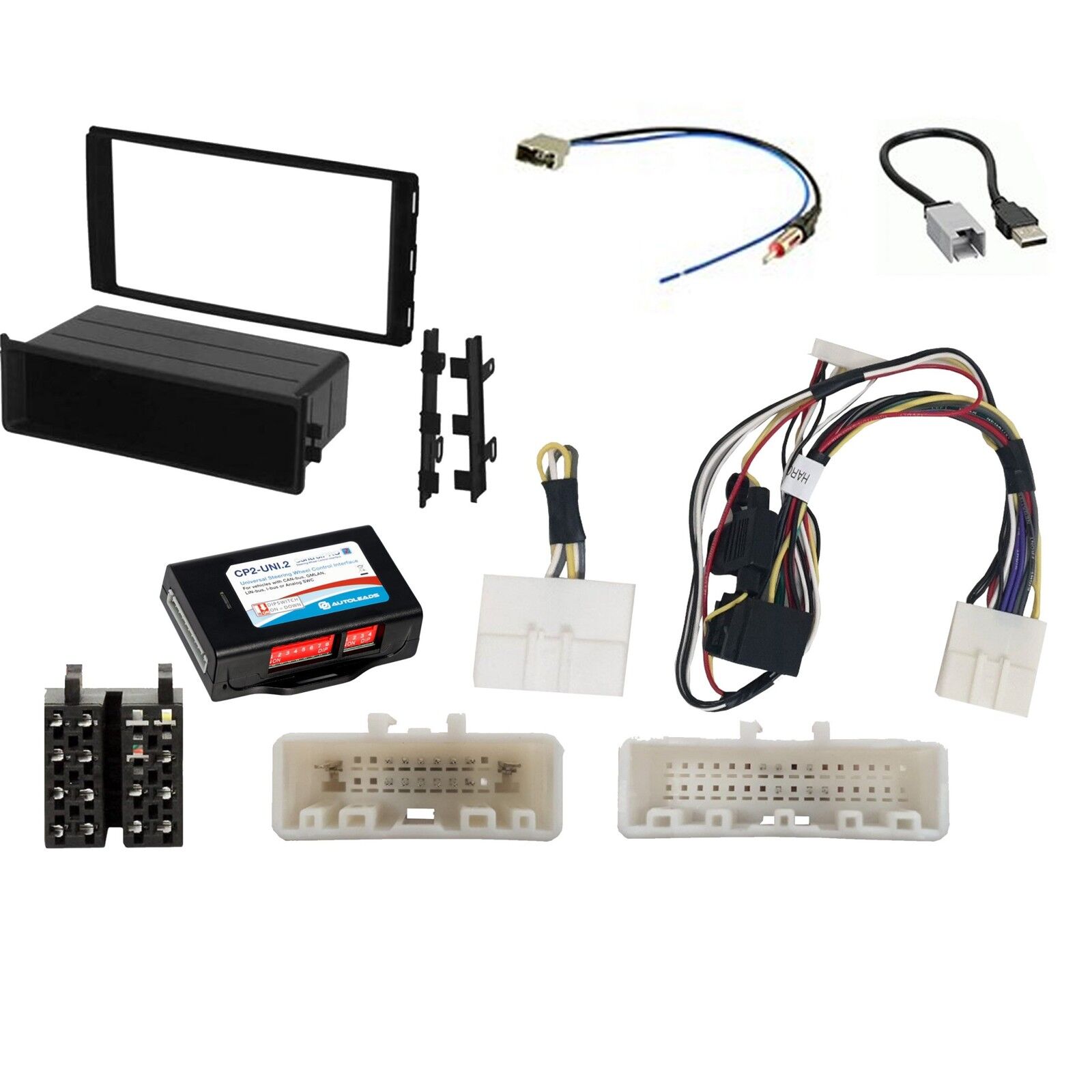 Stinger HRNI003 Radio Replacement Kit To Suit Nissan Navara DX/RX 2015+