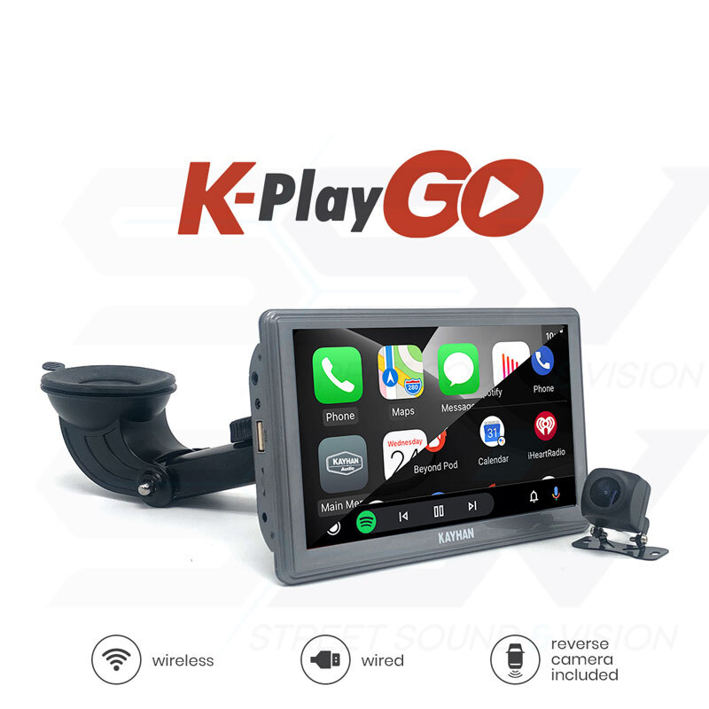 Kayhan K-Play GO – 7″ inch Portable Carplay & Android Auto Multimedia Console