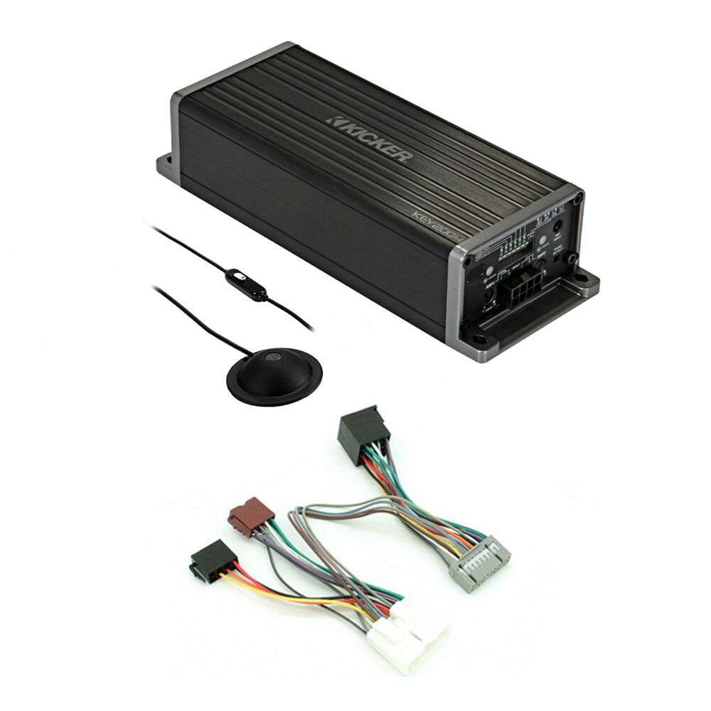 PLUG & PLAY Kicker Amplifier To Suit Factory Head Unit of various Holden & Isuzu Vehicles