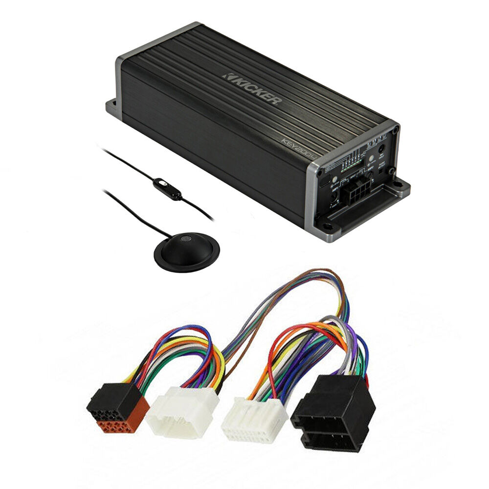 PLUG & PLAY Kicker Amplifier To Suit Factory Head Unit of various Suzuki  Vehicles