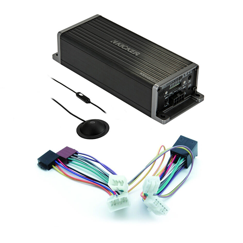 PLUG & PLAY Kicker Amplifier To Suit Factory Head Unit of Toyota Hilux 1998 - 2020 Pre-Face Lift N80