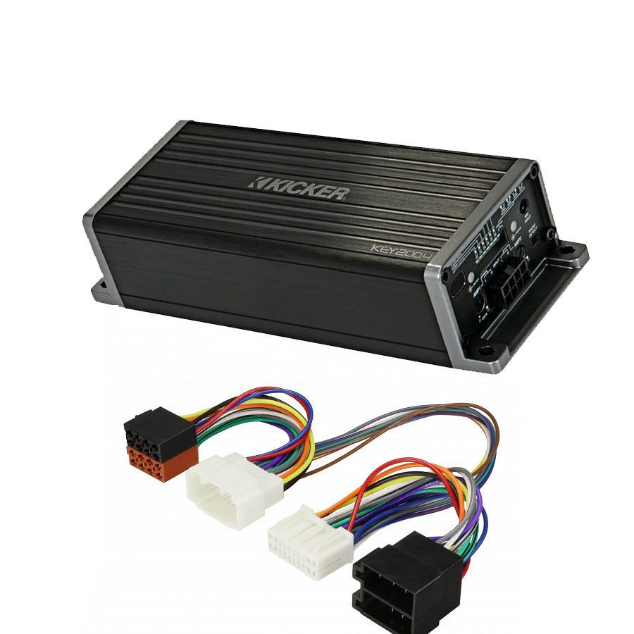 PLUG & PLAY Kicker Amplifier To Suit Factory Head Unit of various Suzuki Vehicles