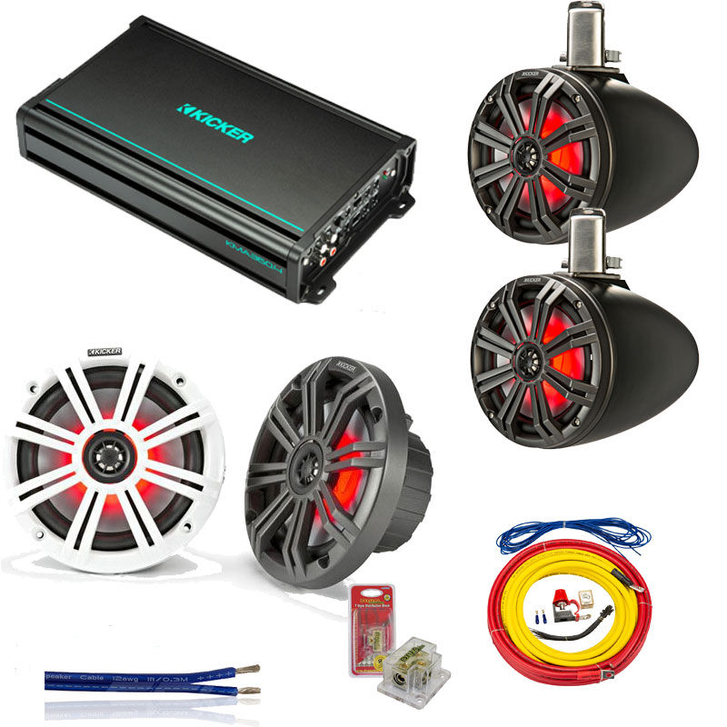 Kicker Marine Complete Audio Package