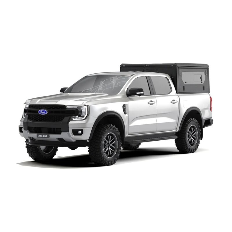 Alu-Cab To Suit Ford F-150 2015+ ModCAP System Short Bed (5'5" Tub) / With Windows / ModCAP Family 4 Sleeper KMC-F150-15-FSS-F-W