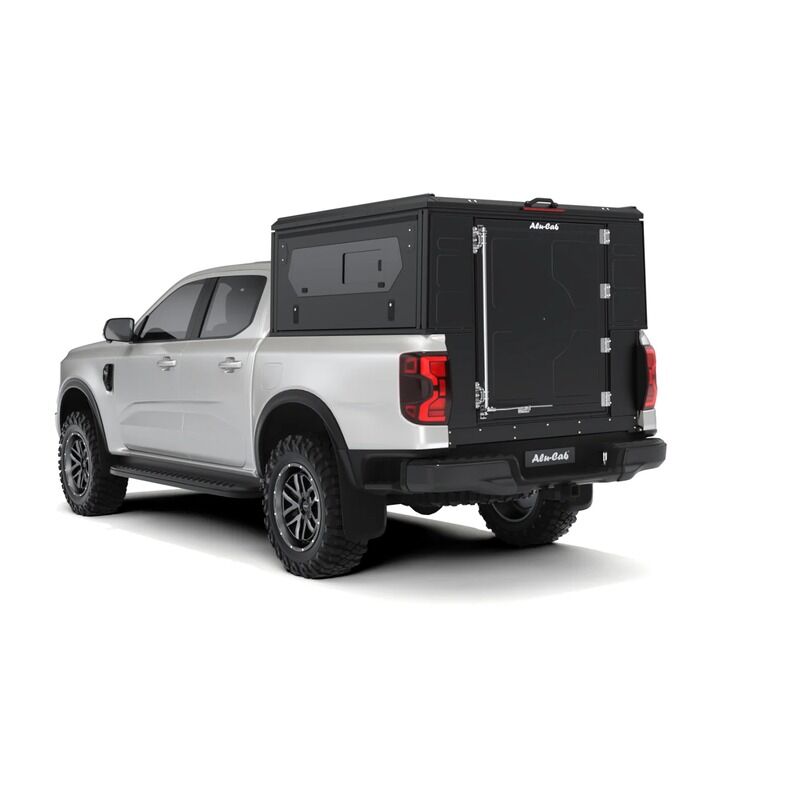 Alu-Cab To Suit Isuzu D-Max & Mazda BT-50 2020+ ModCAP System Dual Cab / With Windows / ModCAP Canopy KMC-IZ20-DC-CA-W
