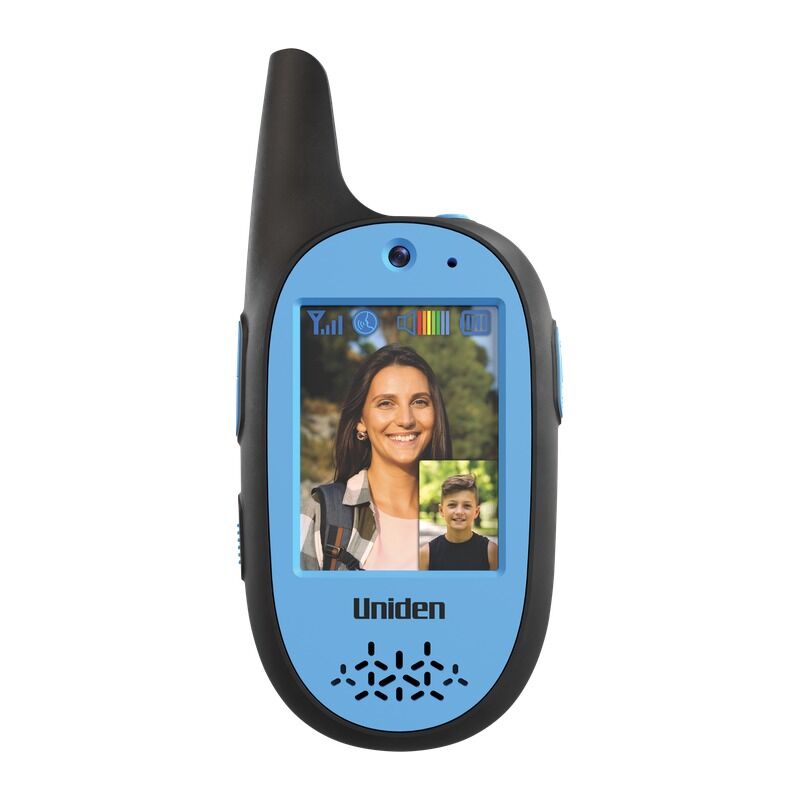 Uniden KVWT01 Kids Video Walkie Talkies 2-Pack - Live Video, Push-to-Talk, No Wi-Fi Needed