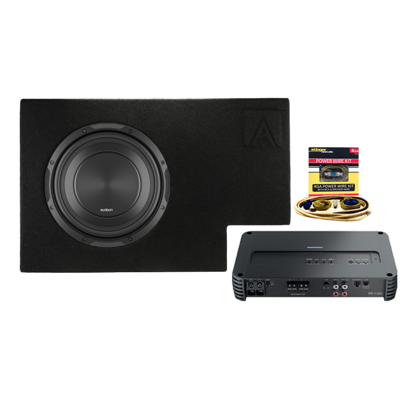 Audison 10" Sub-Woofer & Amplifier Package To Suit Toyota Landcruiser 70 Series
