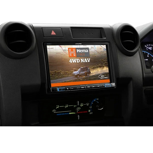 Alpine X802D to suit Landcruiser 70 Series 8” Apple CarPlay / Android Auto / Primo 3.0 Navigation / HEMA 4WD Maps / Bluetooth / DAB+ Receiver