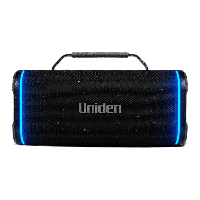 Uniden Looop Yon 100W Portable Bluetooth Party Speaker - IP67 Waterproof, Floats, RGB Lighting