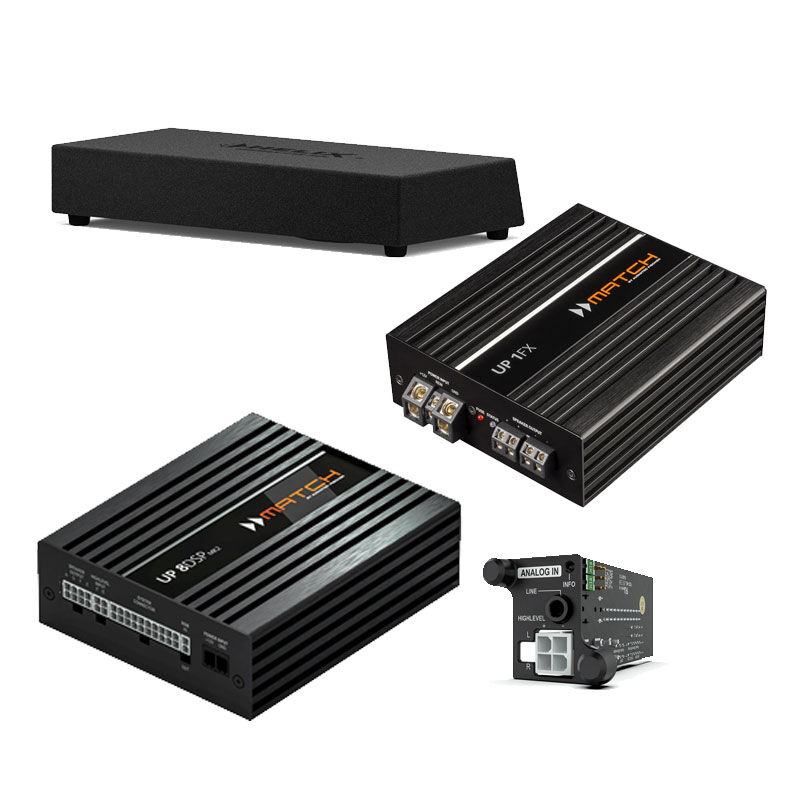 Match - Helix Car Audio Amp Pack 
