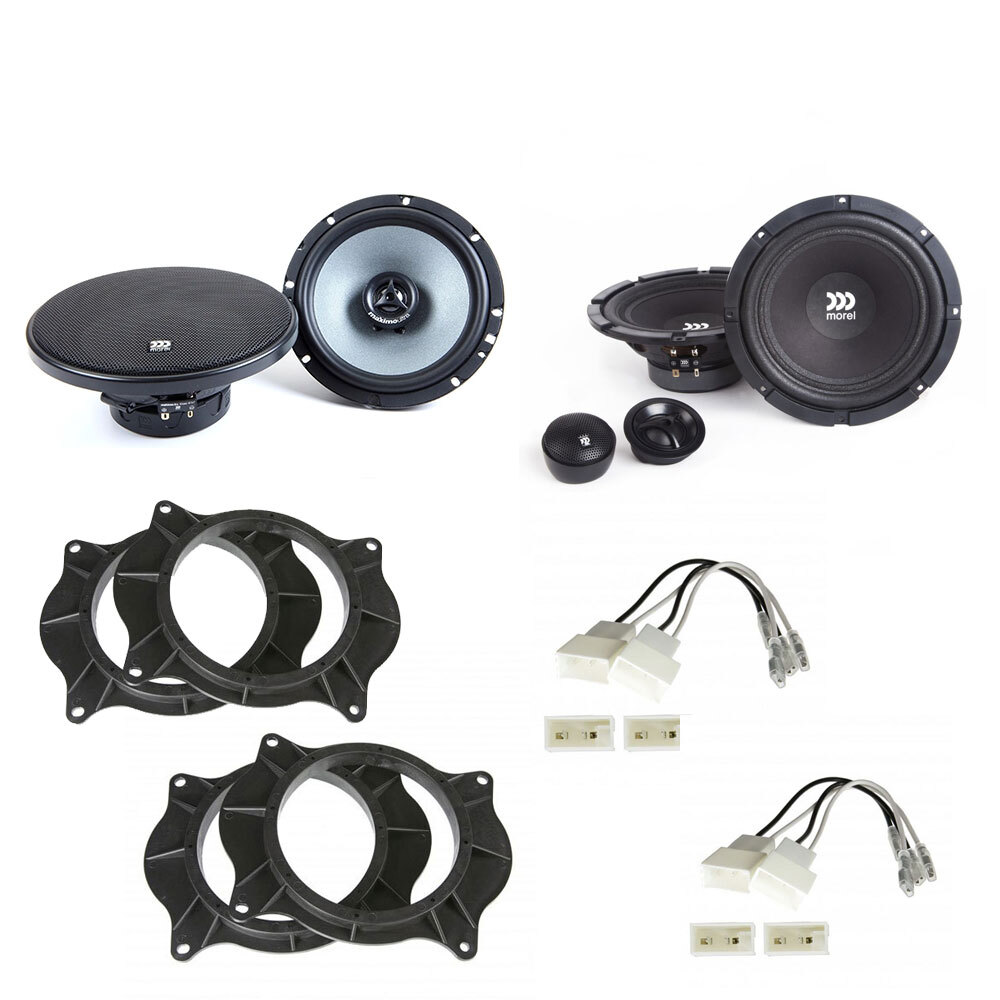 Morel Front & Rear speaker pack to suit Toyota Hilux 2015 +