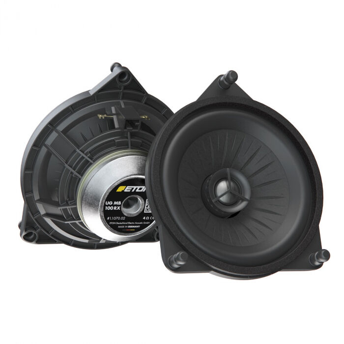 Eton 100 mm plug and play rear doors sound upgrade for various MB models MB100RX