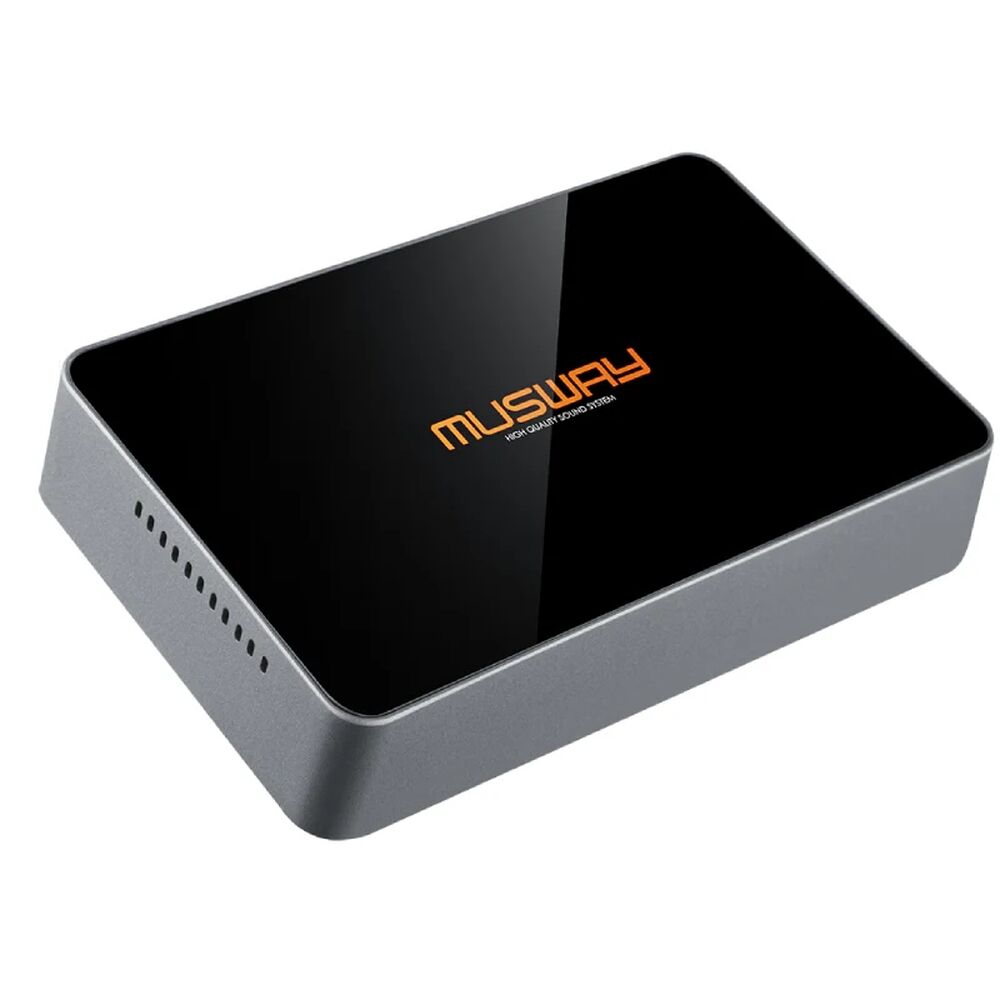 Musway D1S Micro 4ch Amplifier with 6ch DSP & BT