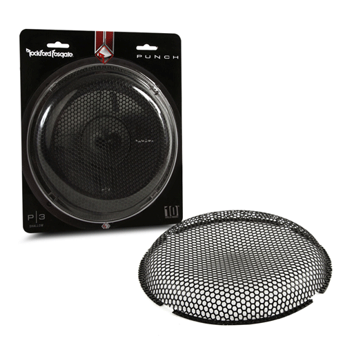 Rockford Fosgate P3SG-10 10" Shallow Stamped Mesh Grille Insert