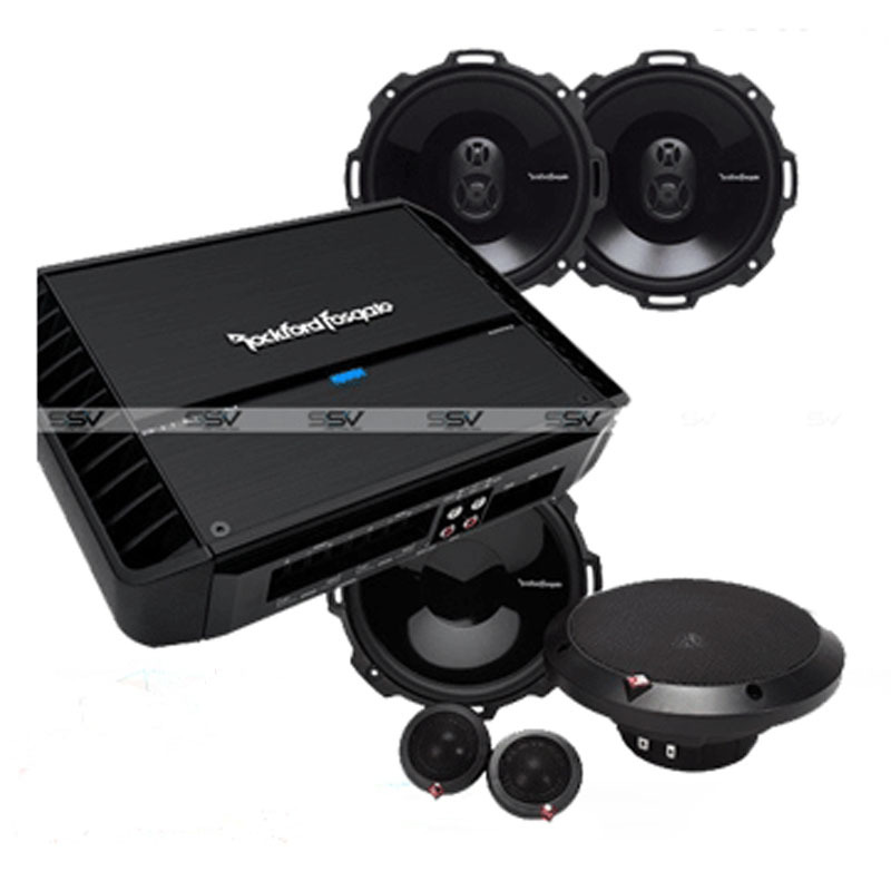 Rockford Fosgate Amplifier & Speaker Package