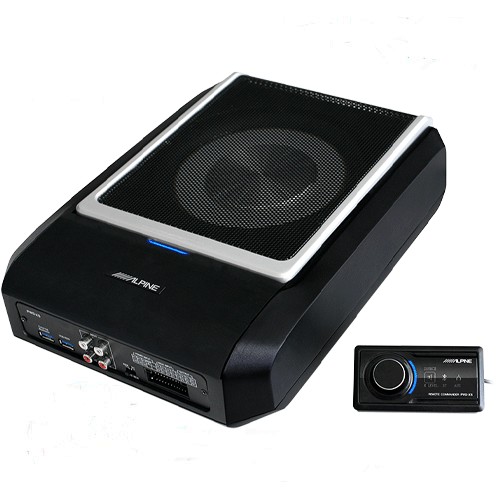 Alpine PWD-X5 All-in-one compact Subwoofer, Amplifier and DSP