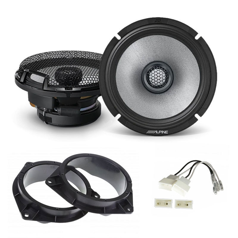 Elevate your audio experience with this Rear Alpine Speaker package.