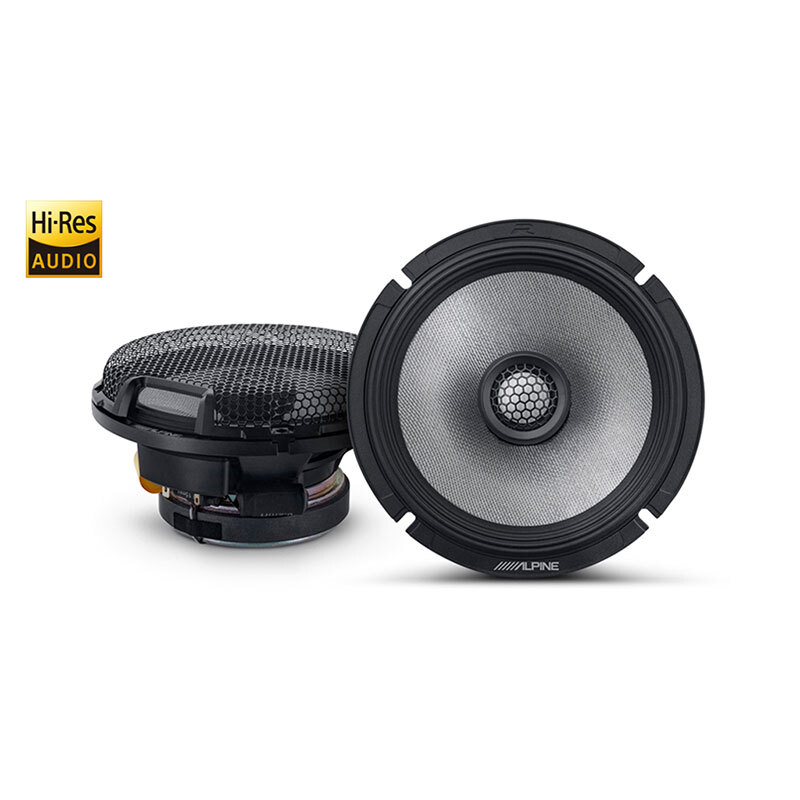 Alpine R2-S65 Next-Generation 6-1/2″ (16.5cm) 2-Way Coaxial R-Series Speakers