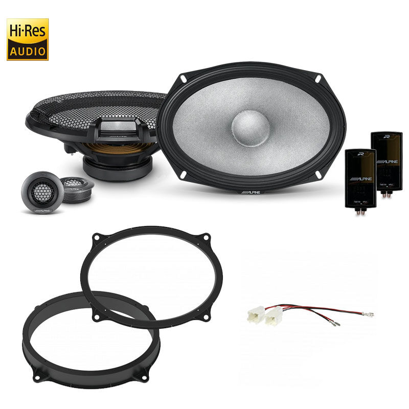 Unleash Powerful Sound with the Ultimate Alpine Speaker Upgrade Pack!