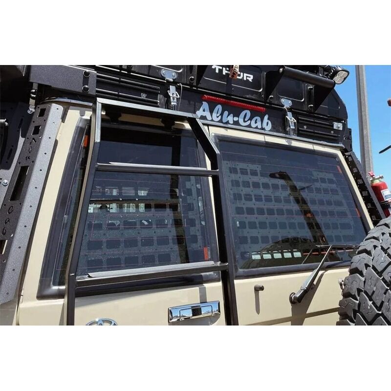 Alu-Cab To Suit Land Cruiser 76 Series Rear Door Molle Plates RC-A-MP76