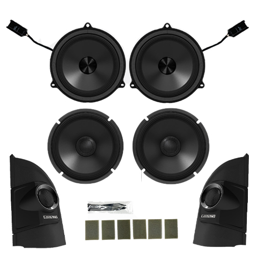 Alpine RN16-R65 Front & Rear Direct Fit Speaker System To Suit Ford Ranger 2012+