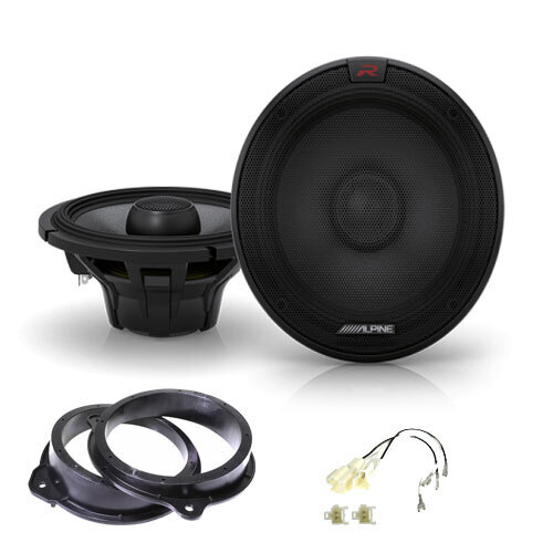 Alpine R-Series 6-1/2″ Speaker with spacers to suit Ford FG