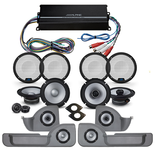 Factory Head Unit Compatible SSV Audio Pack Designed to Suit Toyota Land Cruiser 79 Series Dual Cab