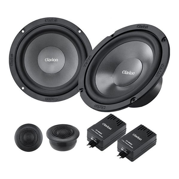 Clarion SH1636C Sh series 6.5" 2-way component speakers 200w