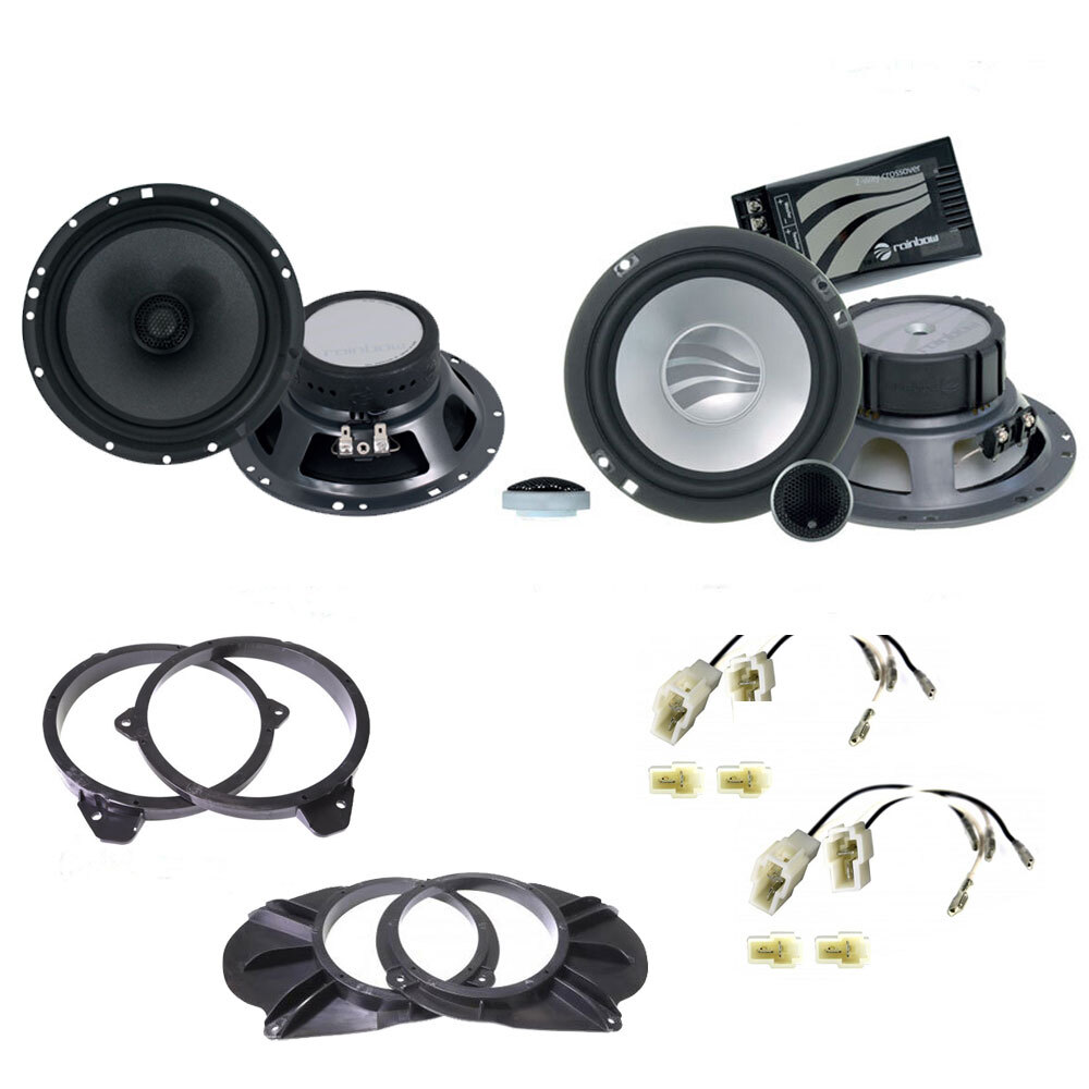 Rainbow Front & Rear speaker pack to suit Holden VE