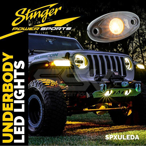 Stinger SPX Amber LED Underbody / Rock light Set