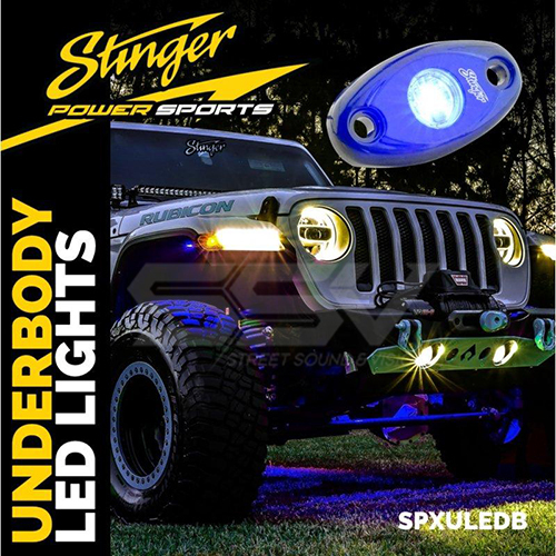 Stinger SPX Blue LED Underbody / Rock light Set