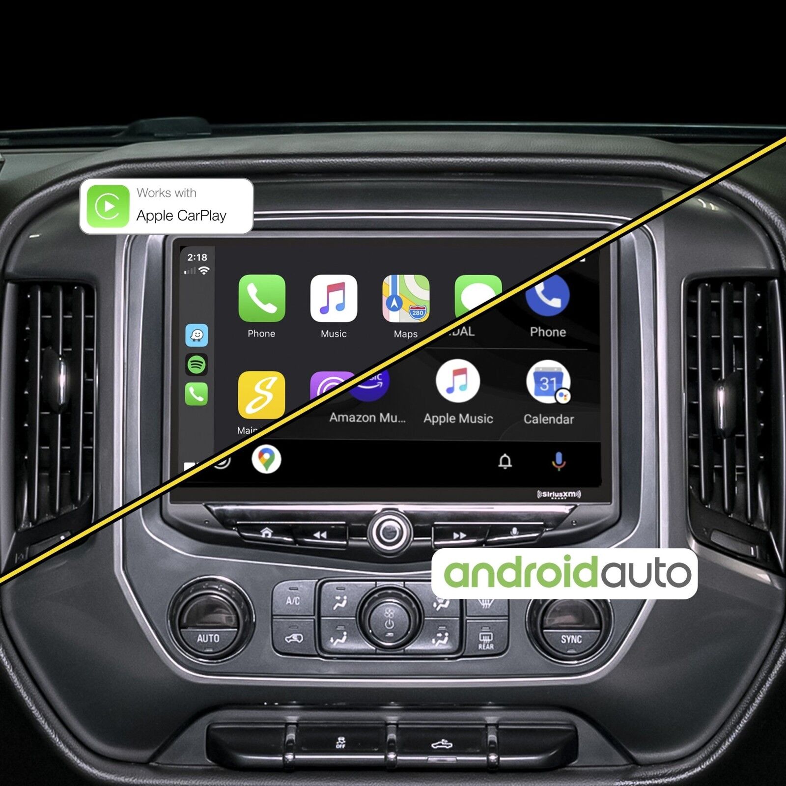 Stinger SR-GM14H HEIGH10 Radio Replacement Kit To Suit Chevrolet Silverado / GMC Sierra 2015-2019