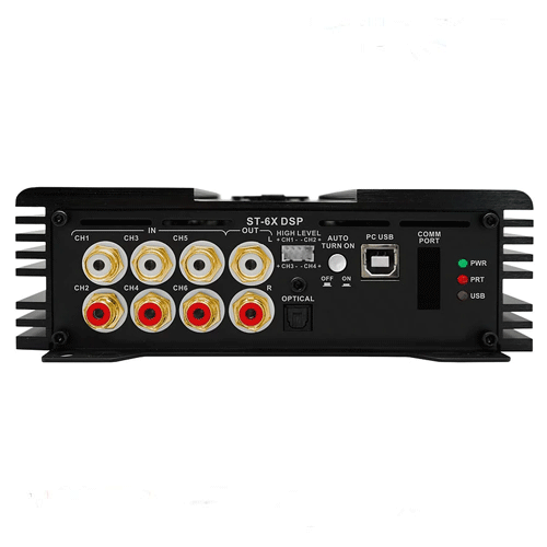 Zapco ST-6X DSP (BT)   6 Ch. Class AB Amplifier with DSP
