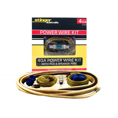 Stinger Australia 4GA Amplifier Wiring Kit