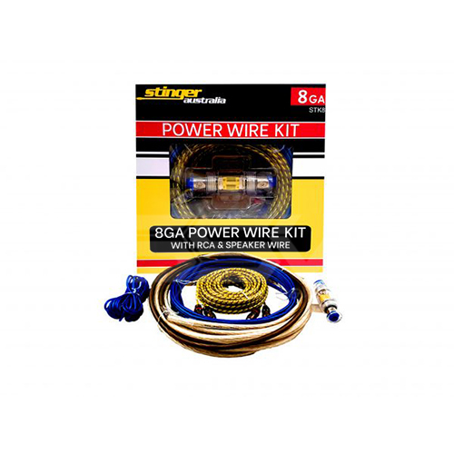 Stinger Australia 8GA Amplifier Wiring Kit