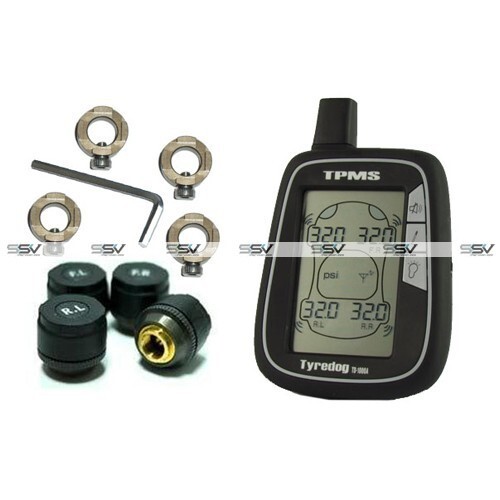 Tyredog  TD-1000A-X 4 Wheel Tyre Pressure Monitor (0 to 60 PSI)