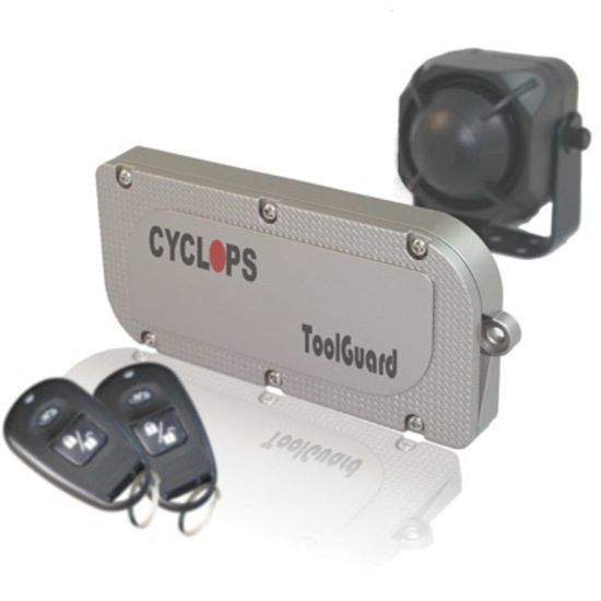 Cyclops TG-5000 Wireless Toolbox Alarm with optional Cyclops TG-5100 Additional Toolguard Sensor