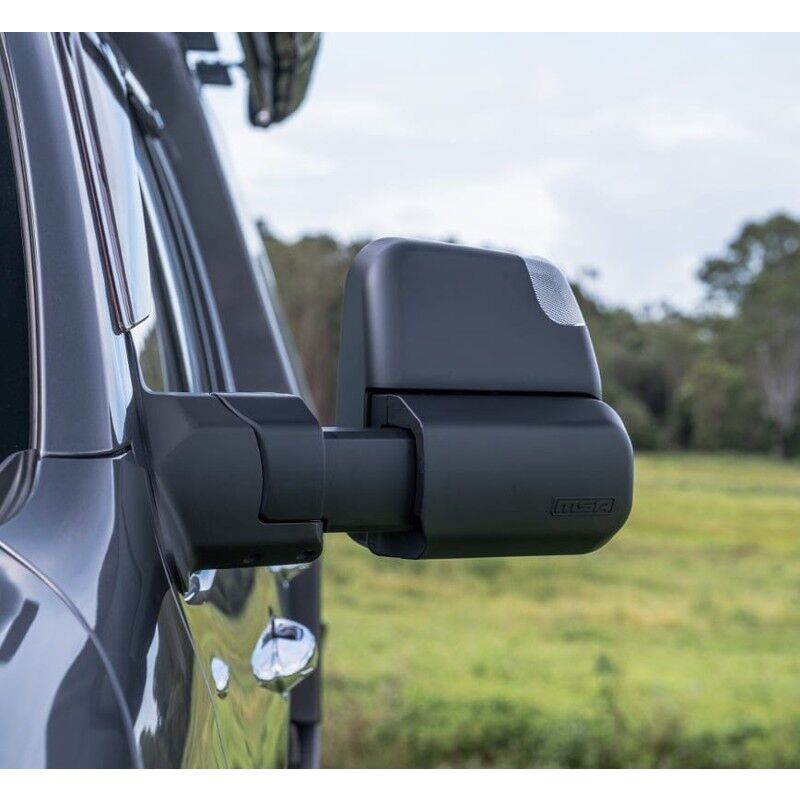 MSA 4x4 Towing Mirrors To Suit Volkswagon Amarok 2009-03/2023 TM100 NON Power Fold