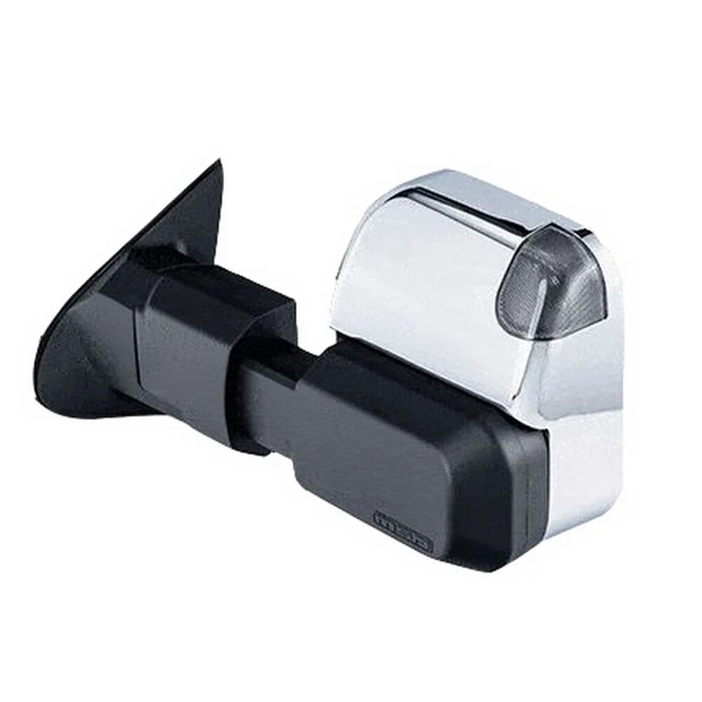 MSA 4x4 TM1151 Towing Mirrors To Suit Mitsubishi Triton 2015-02/2024 Chrome Electric Indicators Powerfold Both Wires
