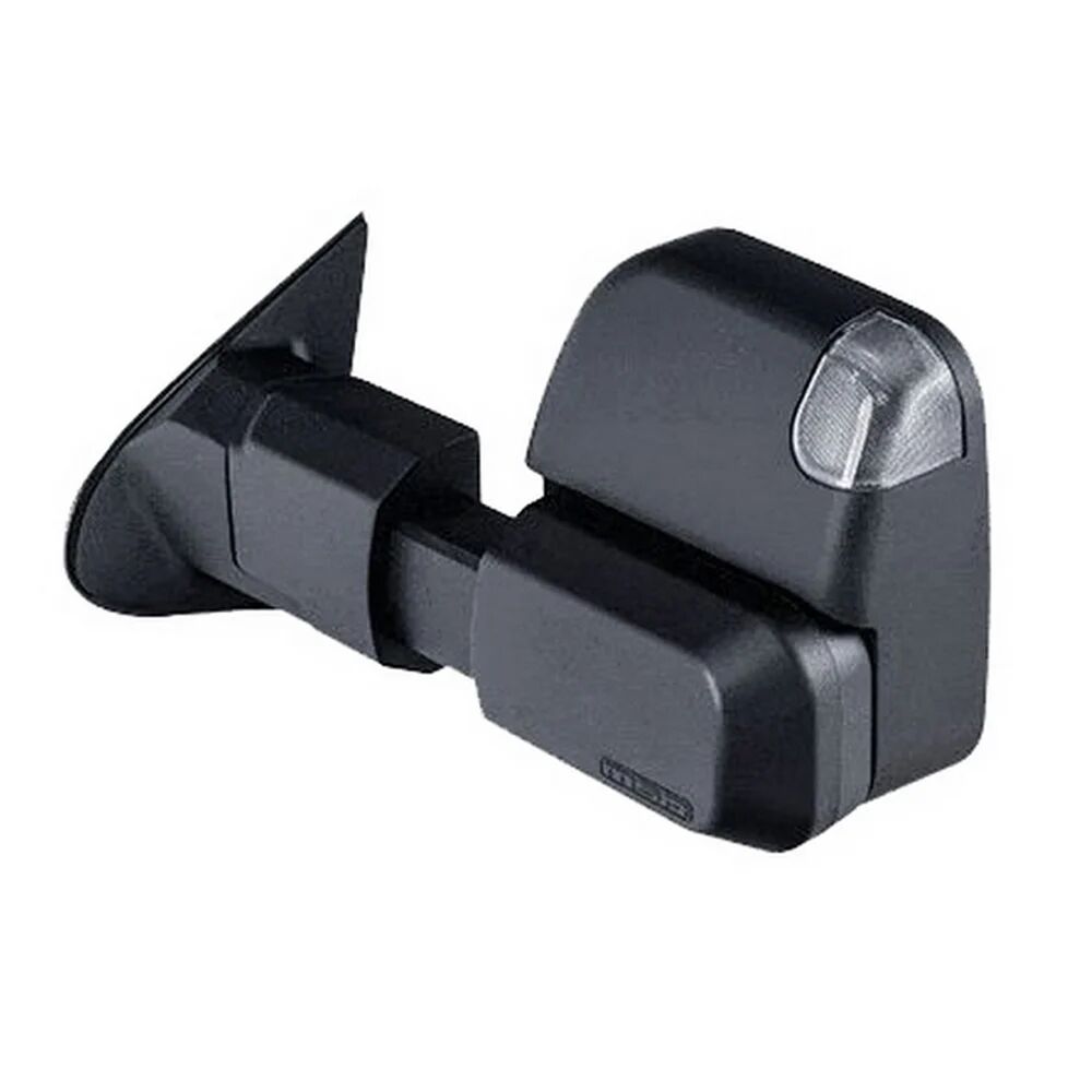 MSA 4x4 TM1152 Towing Mirrors To Suit Mitsubishi Triton 2015-02/2024 Black Electric BSM Indicators Powerfold