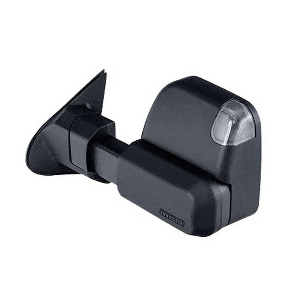 MSA 4x4 TM2004 Towing Mirrors To Suit Mitsubishi Pajero 10/06-On Black Electric Heat Indicators