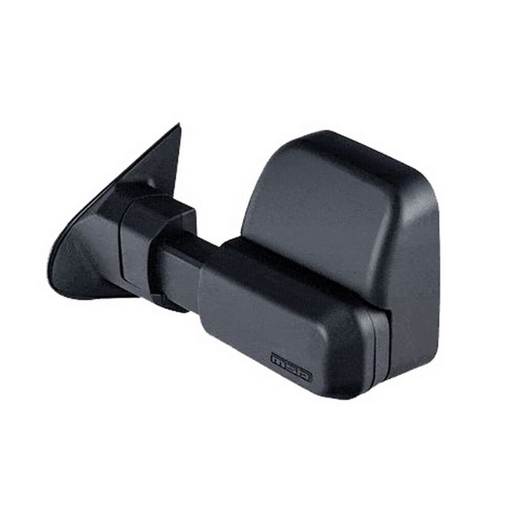 MSA 4x4 TM2102 Towing Mirrors fits Nissan Patrol GU/Y61 1997-2016 Black Electric